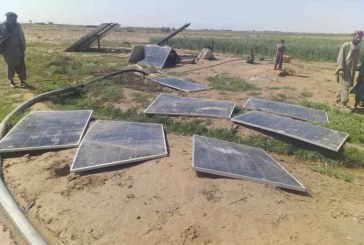 Stormy wind, rain caus heavy financial losses to civilians in Delaram